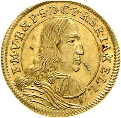 Bayern, Ferdinand Maria 1651-1679, GOLD - Münzen, Medaillen und Papiergeld