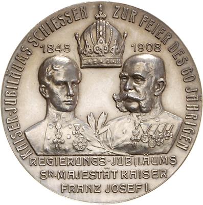Bozen- Kaiserjubiläumsfestschießen am k. k. Hauptschießstand "Erzherzog Eugen" - Monete, medaglie e carta moneta