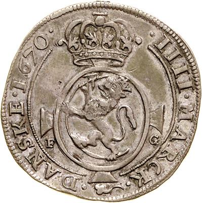 Christian V. 1670-1699 - Monete, medaglie e carta moneta