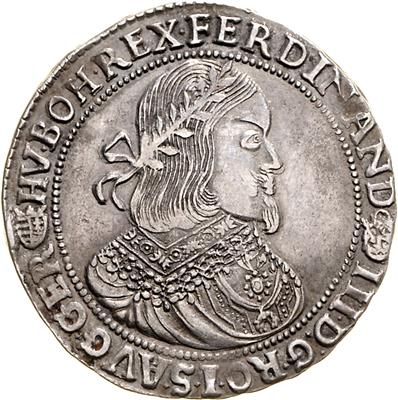 Ferdinand III. - Coins, medals and paper money