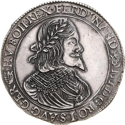 Ferdinand III. - Coins, medals and paper money