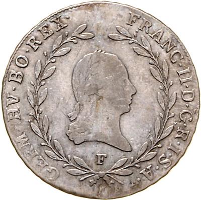 Franz II. - Monete, medaglie e carta moneta