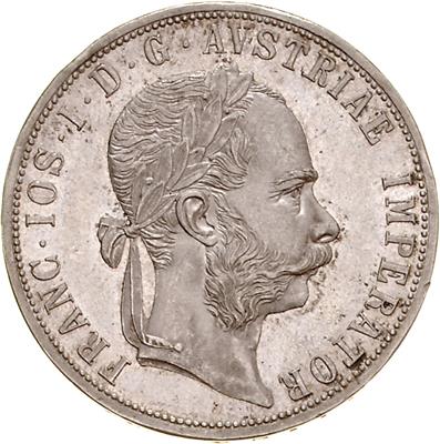 Franz Josef I. - Monete, medaglie e carta moneta