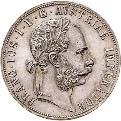 Franz Josef I. - Münzen, Medaillen und Papiergeld