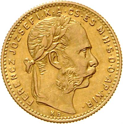 Franz Josef I. GOLD - Münzen, Medaillen und Papiergeld