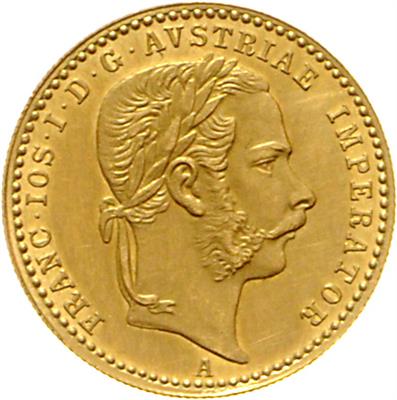 Franz Josef I. GOLD - Coins, medals and paper money