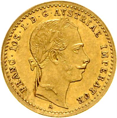 Franz Josef I. GOLD - Münzen, Medaillen und Papiergeld