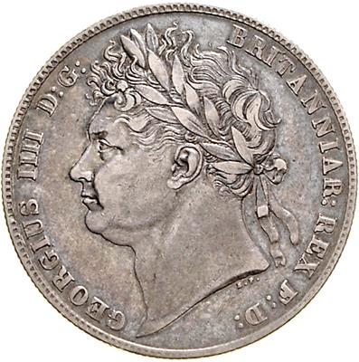 George IV. 1820-1830 - Coins, medals and paper money