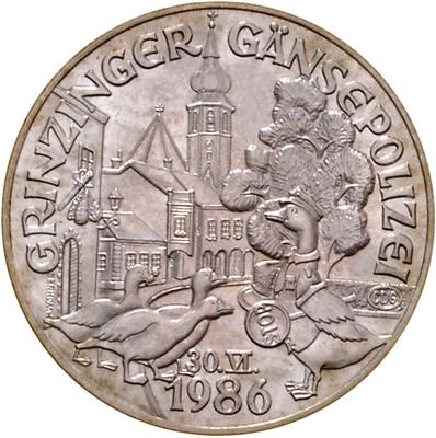 Grinzinger Gulden - Mince a medaile