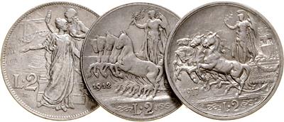 Italien - Monete, medaglie e carta moneta
