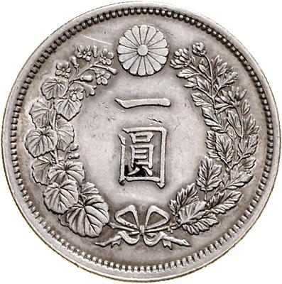Japan, Mutsuhito 1867-1912 - Münzen, Medaillen und Papiergeld