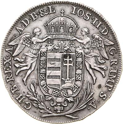 Josef II. - Coins, medals and paper money