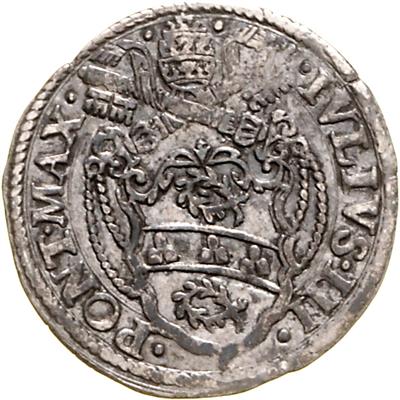 Julius III. 1550-1555 - Coins, medals and paper money