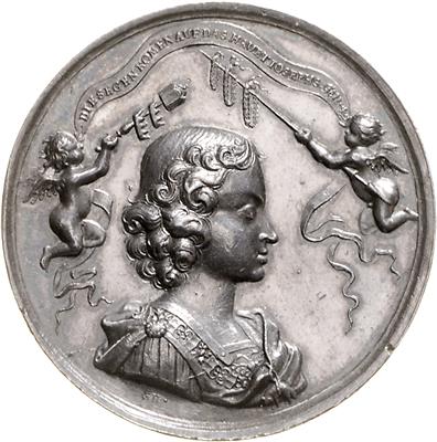 Kaiser Leopold I. / König Josef I. - Münzen, Medaillen und Papiergeld