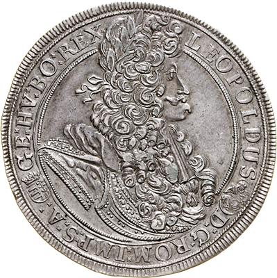 Leopold I. - Coins, medals and paper money