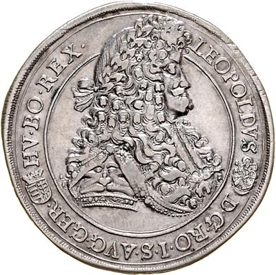 Leopold I. - Mince a medaile