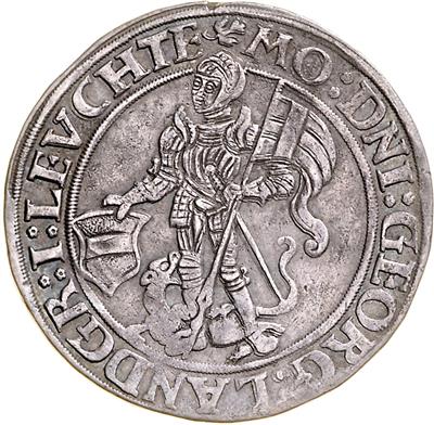 Leuchtenberg, Georg III. 1531-1555 - Monete, medaglie e carta moneta
