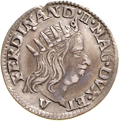 Livorno, Ferdinando di Medici 1621-1670 - Mince a medaile
