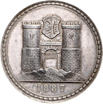 Mährisch Schönberg- 200jähriges Jubiläum der Schützengesellschaft - Monete, medaglie e carta moneta
