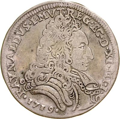 Modena, Rinaldo d'Este 1694-1702, 1706-1737 - Mince a medaile