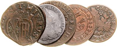 Neapel/Sizilien, Carlo II. 1665-1700 - Münzen, Medaillen und Papiergeld