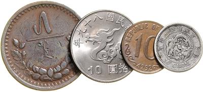 Ostasien - Monete, medaglie e carta moneta