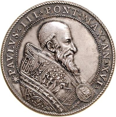 Paul III. 1534-1549 - Münzen, Medaillen und Papiergeld