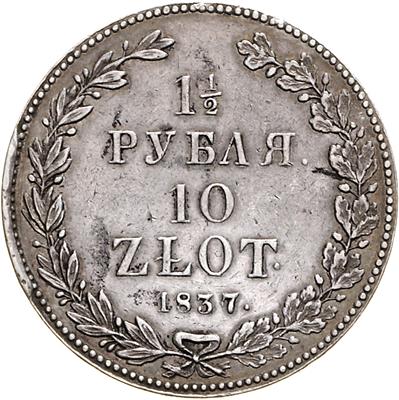 Polen/Rußland - Münzen, Medaillen und Papiergeld