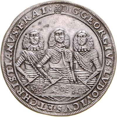 Schlesien- Liegnitz- Brieg, Georg III. Ludwig und Christian 1639-1663 - Monete, medaglie e carta moneta