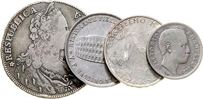 Südeuropa - Monete, medaglie e carta moneta