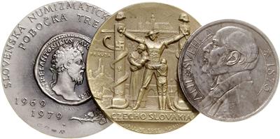 Tschechoslowakei - Münzen, Medaillen und Papiergeld