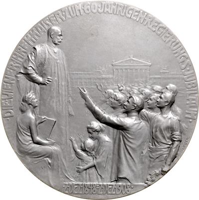 Wien, Kaiser- Jubiläum 1908 - Coins, medals and paper money