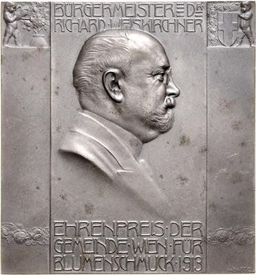 Wiener Bürgermeister 1913-1919, Dr. Richard Weiskirchner - Coins, medals and paper money