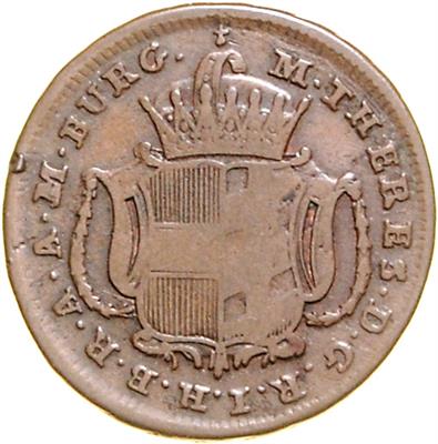 Zeit Maria Theresia - Münzen, Medaillen und Papiergeld