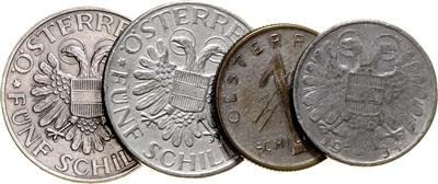 1. Republik - Münzen, Medaillen und Papiergeld