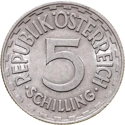 5 Schilling 1957, =4,01 g= III - Münzen, Medaillen und Papiergeld