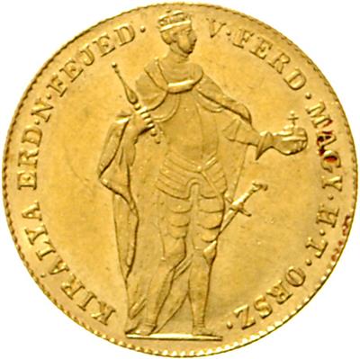 Aufstände/Revolutionen 1848/1849 GOLD - Mince a medaile