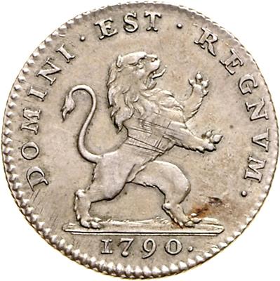 Belgische Insurektion - Münzen, Medaillen und Papiergeld