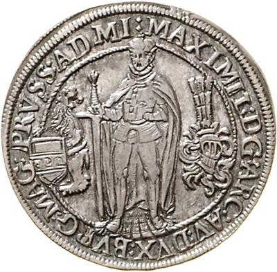 Eh. Maximilian als Hochmeister des deutschen Ordens - Monete, medaglie e carta moneta