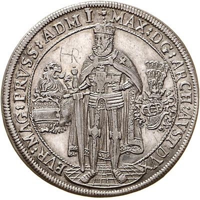 Eh. Maximilian als Hochmeister des Deutschen Ordens - Monete, medaglie e carta moneta