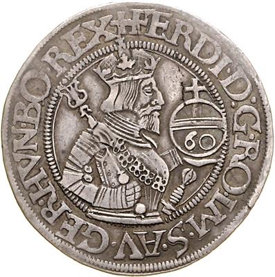 Ferdinand I. - Monete, medaglie e carta moneta