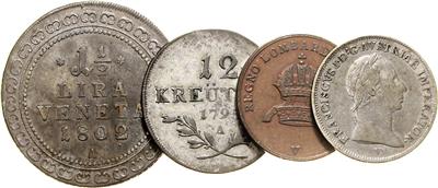 Franz I./II. - Coins, medals and paper money