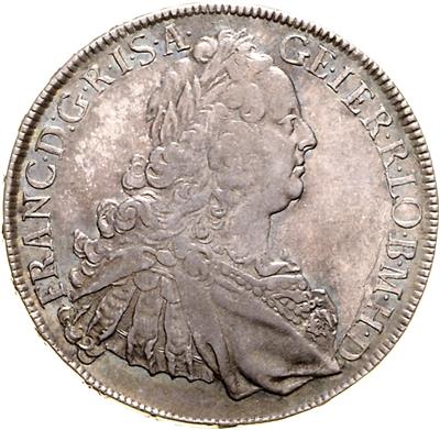 Franz I. Stefan - Monete, medaglie e carta moneta