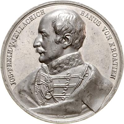 Josef Freiherr von Jellacic - Mince a medaile