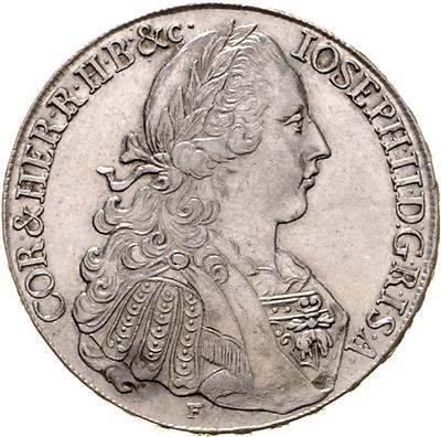 Josef II. als Mitregent - Mince a medaile