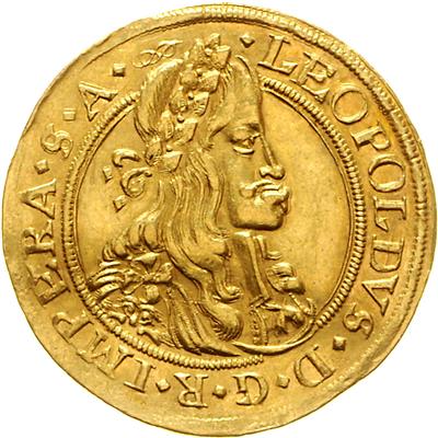Leopld I. GOLD - Mince a medaile