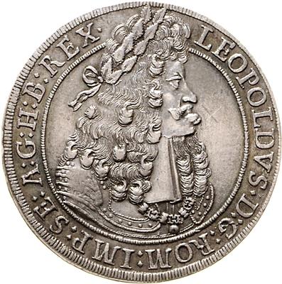 Leopold I. - Coins, medals and paper money