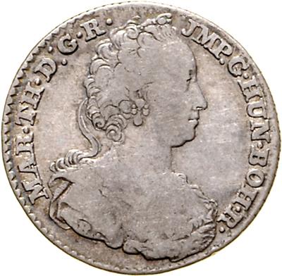 Maria Theresia - Coins, medals and paper money