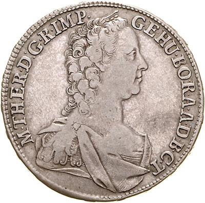 Maria Theresia - Coins, medals and paper money