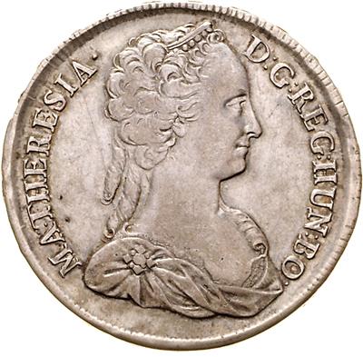 Maria Theresia - Münzen, Medaillen und Papiergeld